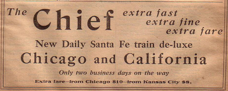 The Chief - Extra fast, extra fine, extra fare
