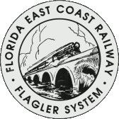 Florida East Coast Ry. "Overseas" herald